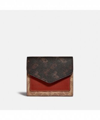 ＜COACH＞ウィン　スモール　ウォレット　ウィズ　ホース　アンド　キャリッジ　プリント